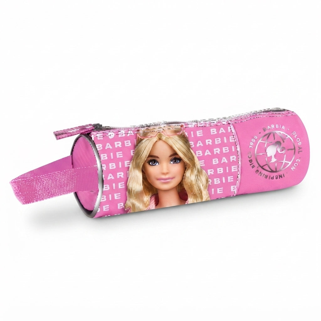Barbie Round Pencil Case