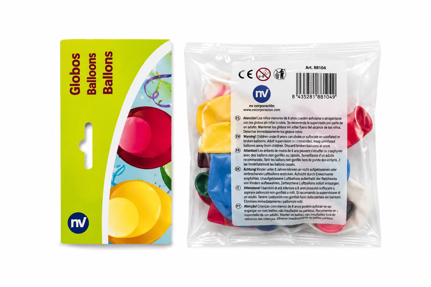 Baloni mix boja (4 balona u paketu)
