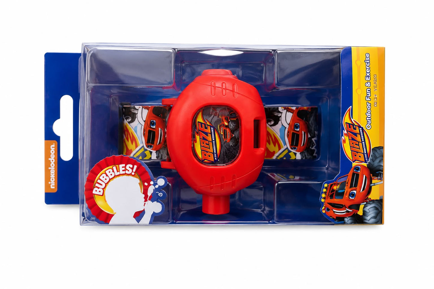 Blaze bubble watch toy
