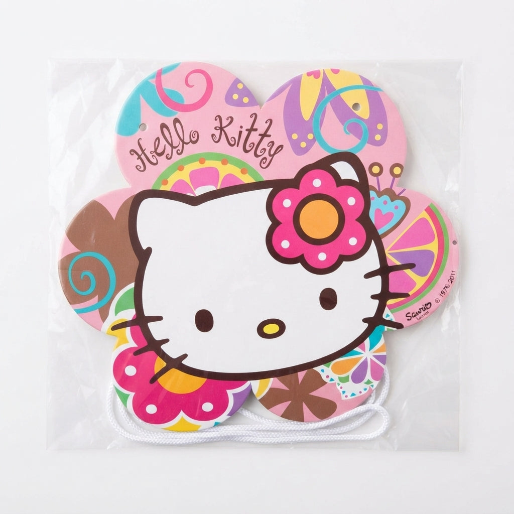 Hello Kitty Kinder-Wanddeko aus Papier 400x22 cm