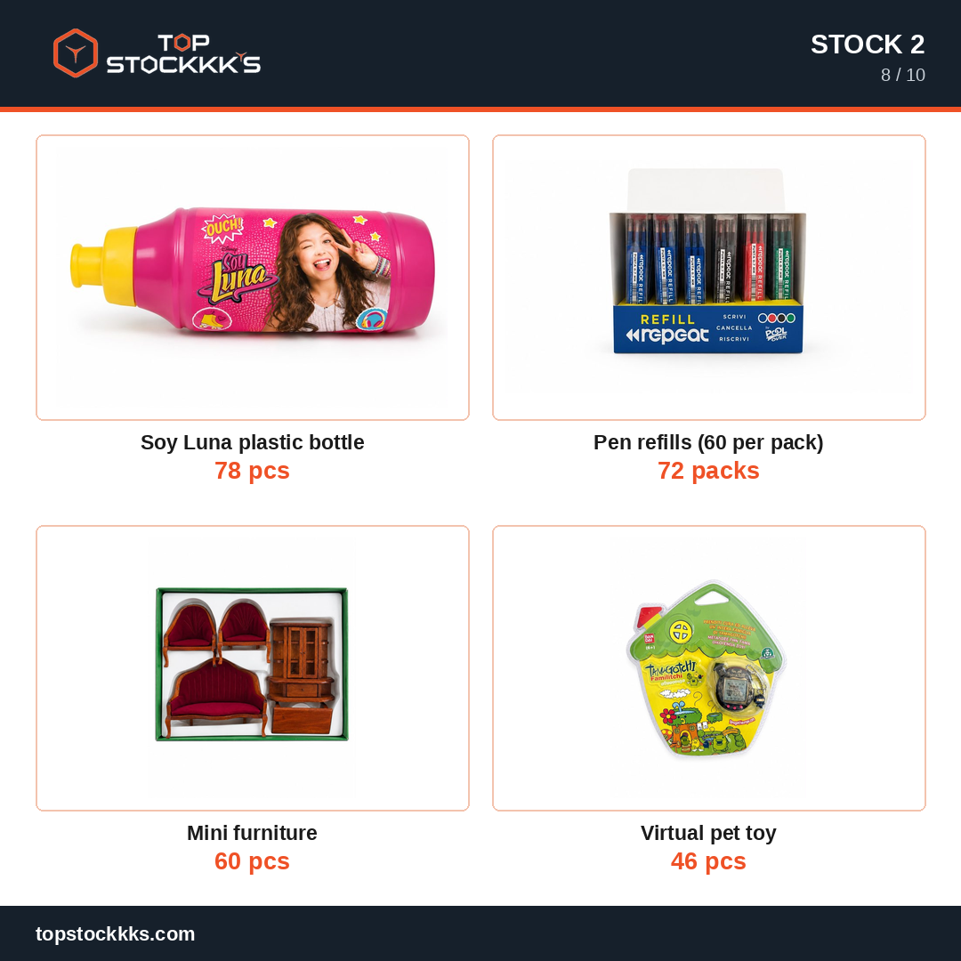 School Supplies & Kids Toys Stock Lot — 36.453 pcs — 40.000 EUR
