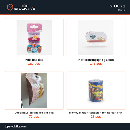 Party Program Stock Lot — 81.569 pcs — 35.000 EUR