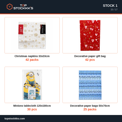 Party Program Stock Lot — 81.569 pcs — 35.000 EUR