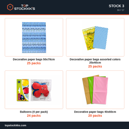 Party Program + Pallet Stock Lot — 231.569 pcs — 50.000 EUR