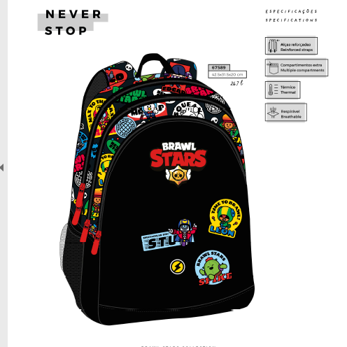 Brawl Stars Backpack
