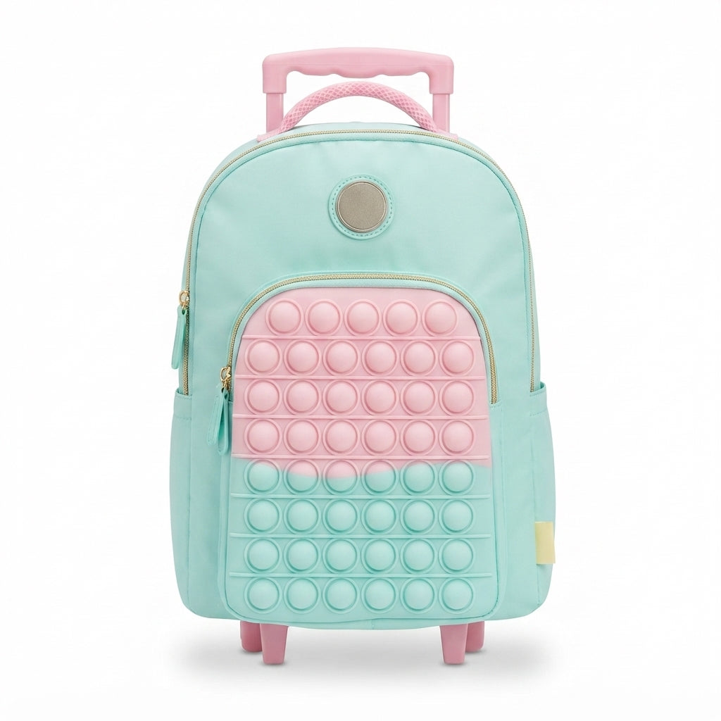 Barbie Turquoise Trolley Backpack