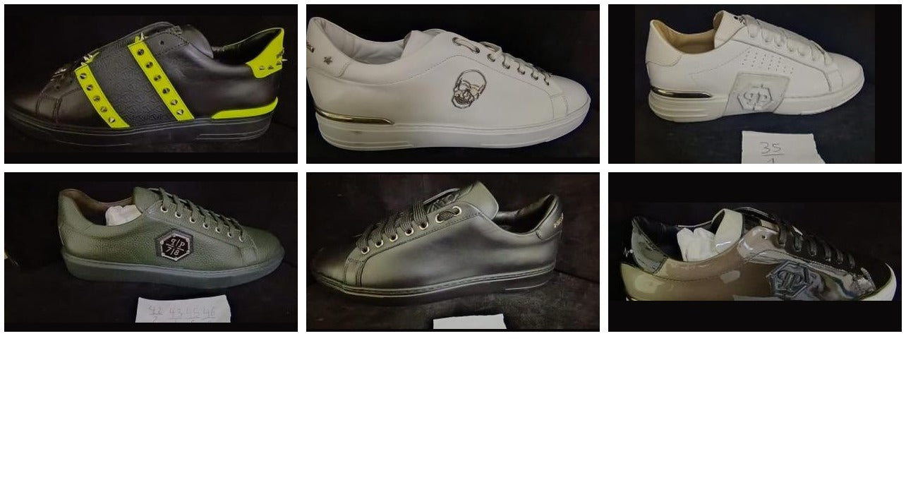 Philipp Plein Billionaire Sneaker Lot - Group 12 (items 100-105)