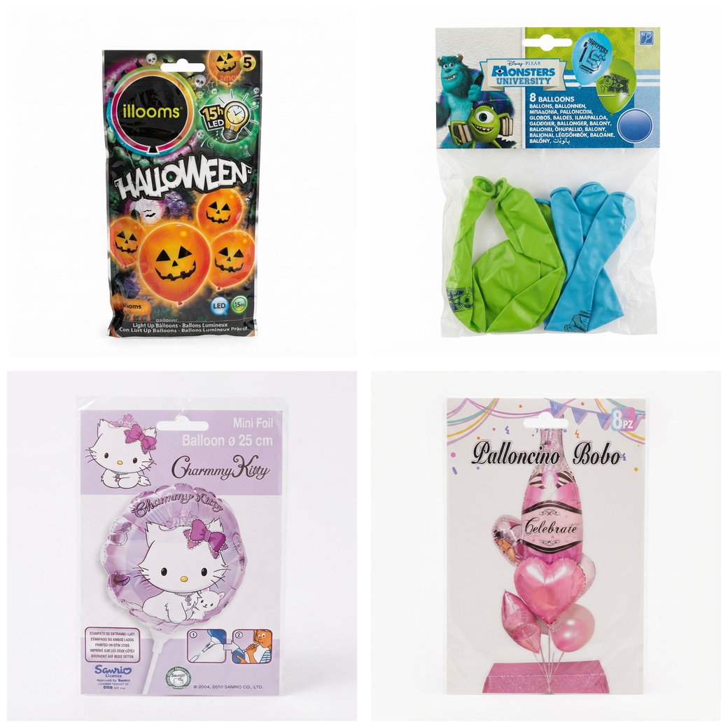 Party Balloons kolaz