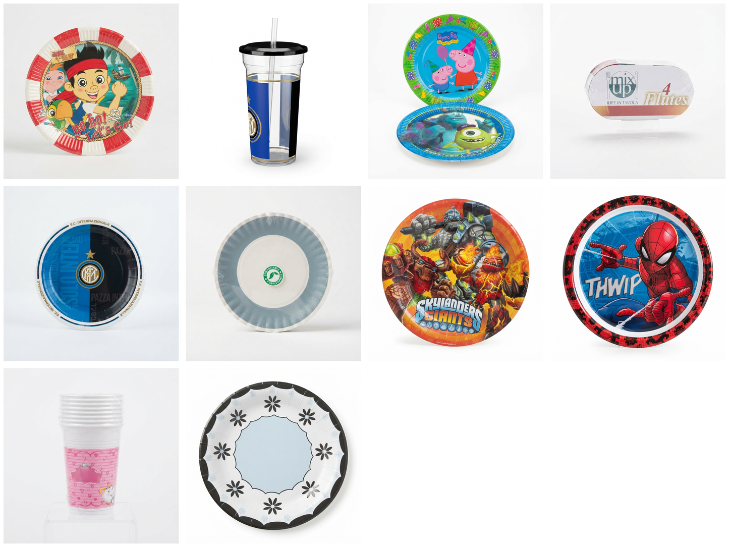 Party Plates & Cups kolaz
