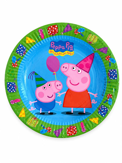 Peppa Pig papirnati tanjuri 23 cm