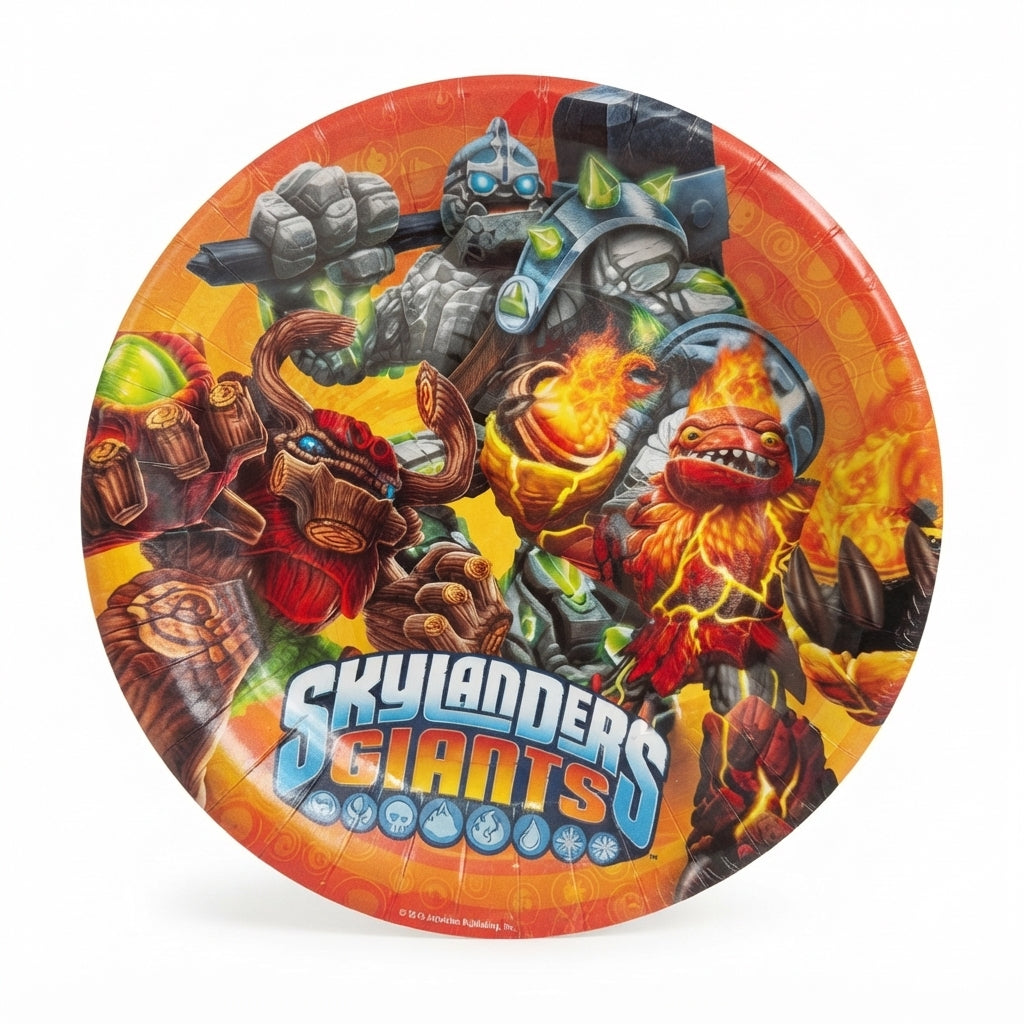 Skylanders papirnati tanjiri