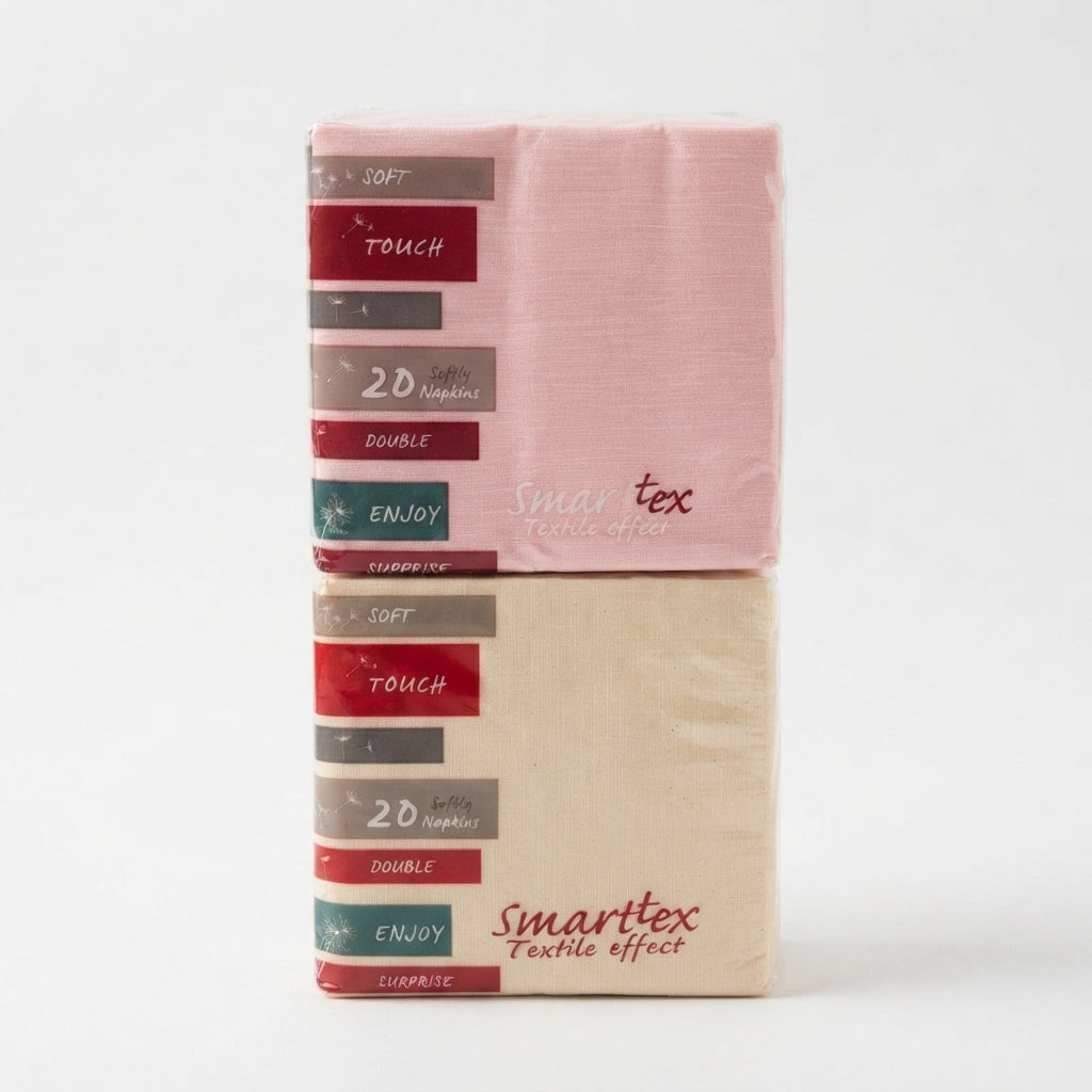 Napkins various colors 25x25 - 501 pcs