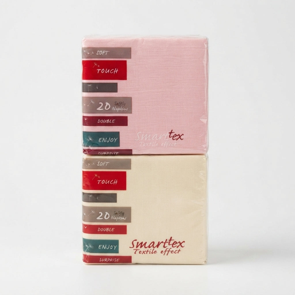 Napkins various colors 25x25 - 501 pcs