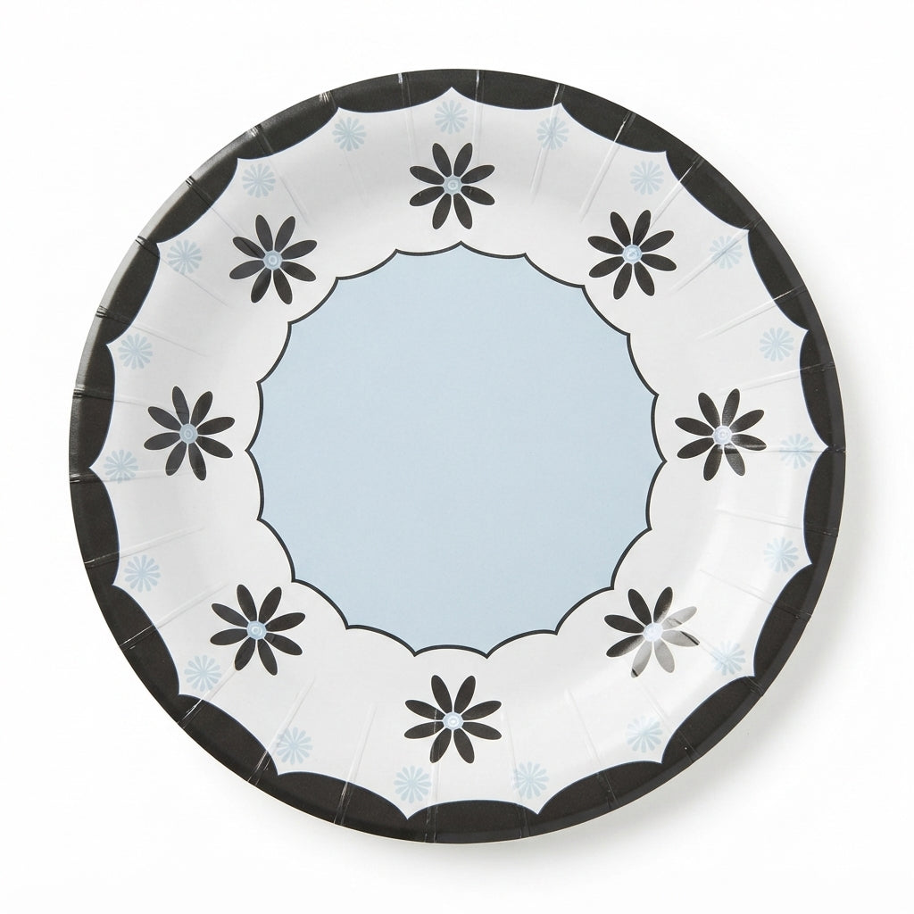 Decorative paper plates 24.5cm - 749 pcs