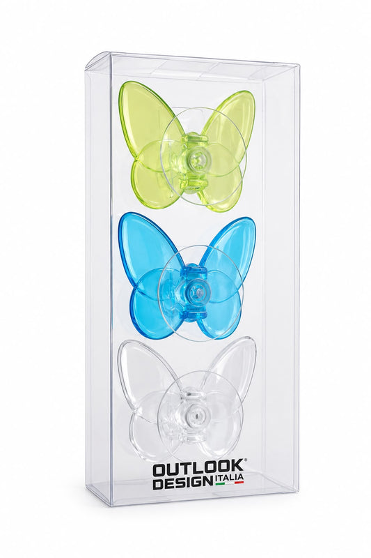 Decorative butterflies set - 338 pcs
